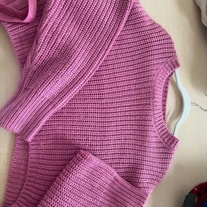 Pink Knit Sweater